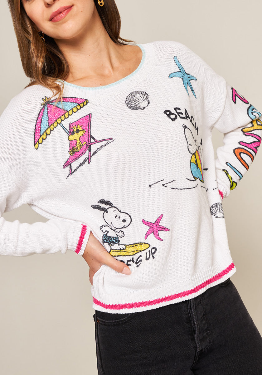 Pullover Snoopy Beach Vibes