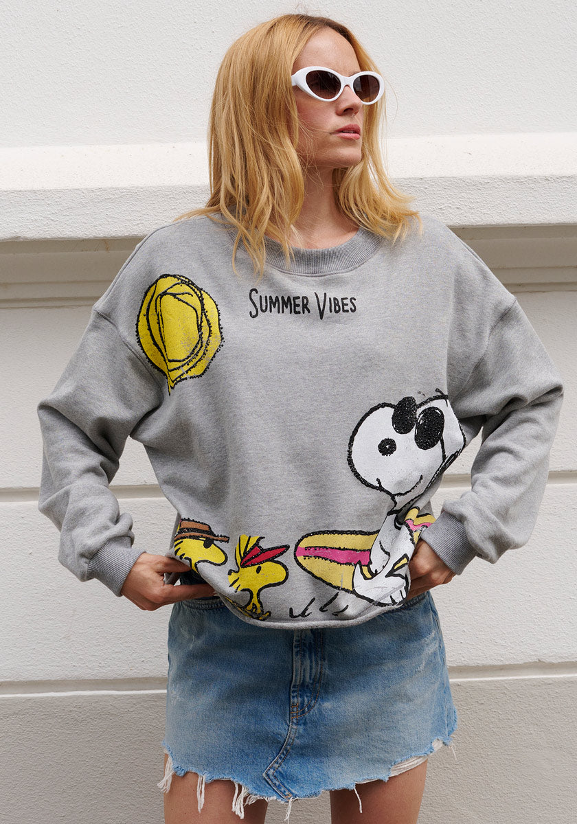 Sweatshirt Snoopy Surfer