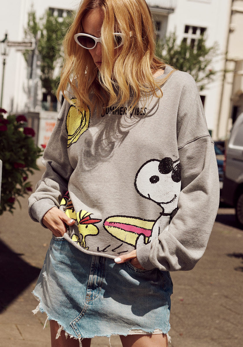 Sweatshirt Snoopy Surfer