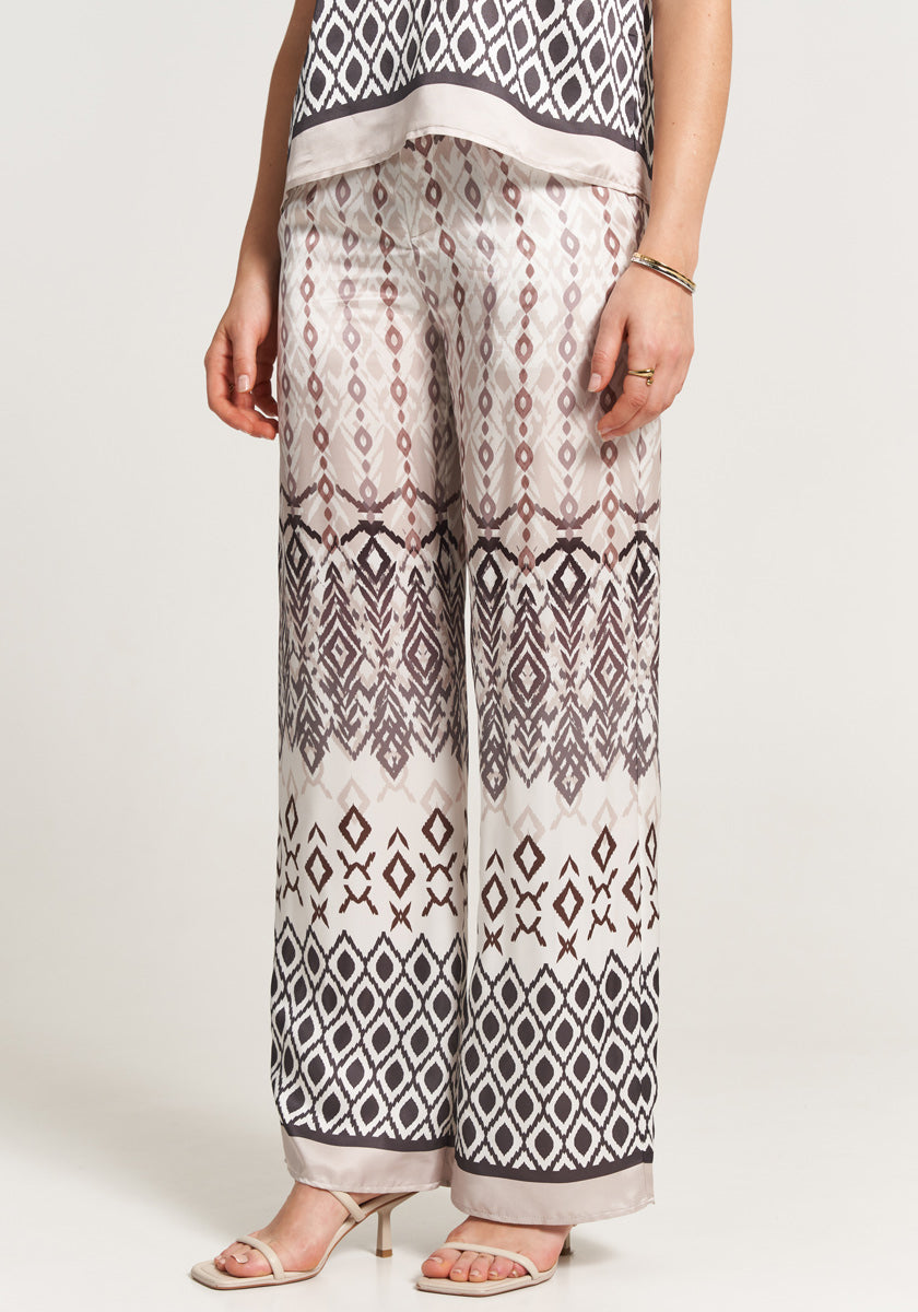 Hose mit geometrischem Print