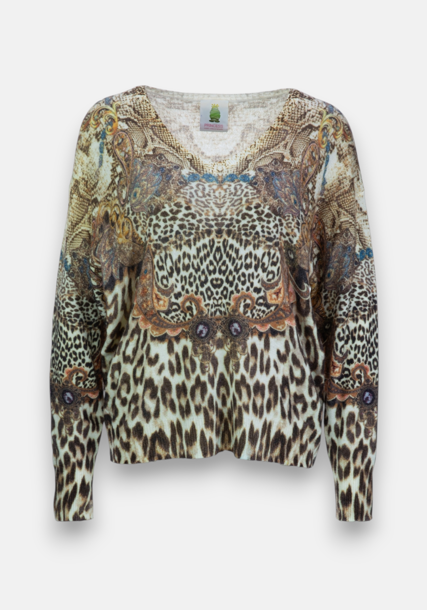 Feinstrickpullover Snake-Leo