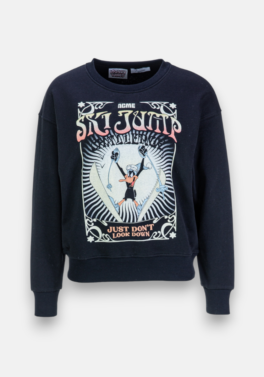 Sweat-shirt Daffy Duck Ski