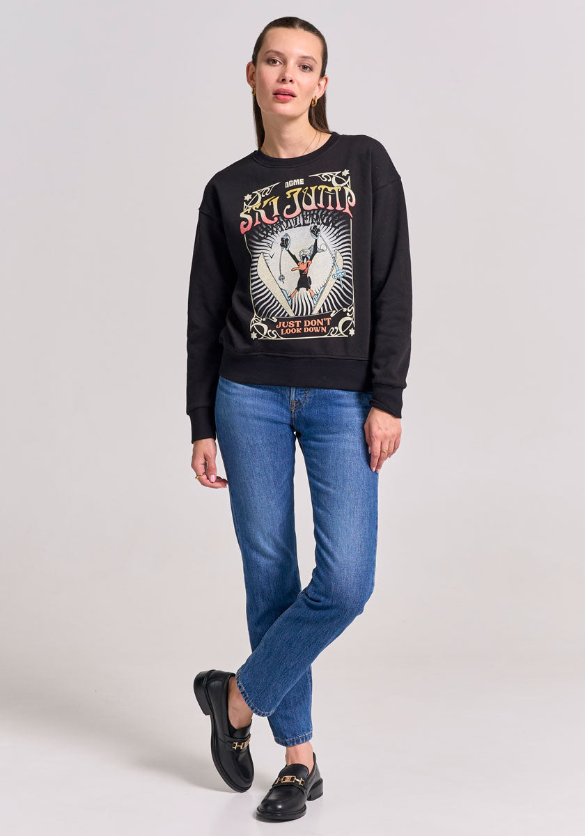 Sweat-shirt Daffy Duck Ski