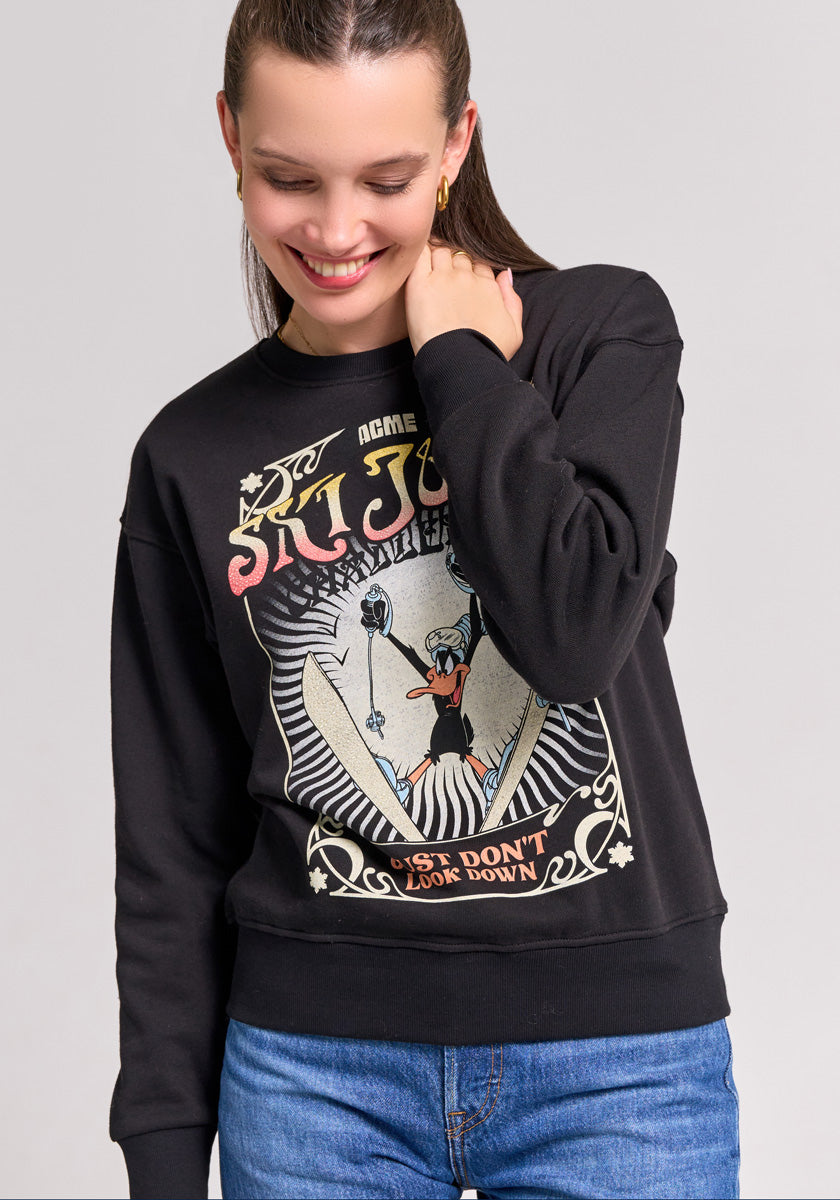 Sweat-shirt Daffy Duck Ski