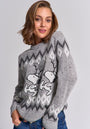Snoopy Pullover Winter Jacquard
