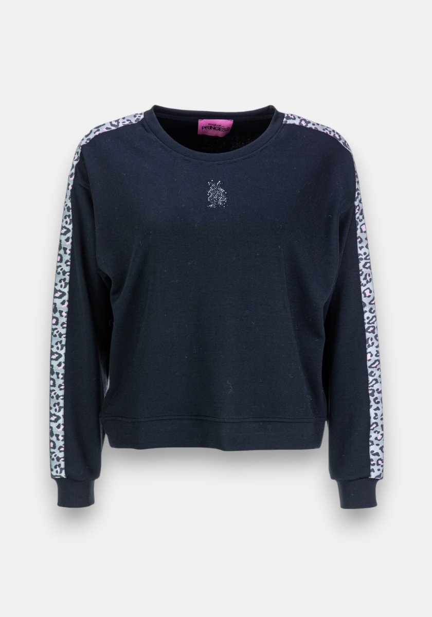 Sweat-shirt minimaliste Leo