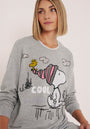 Snoopy sweatshirt cool blooded