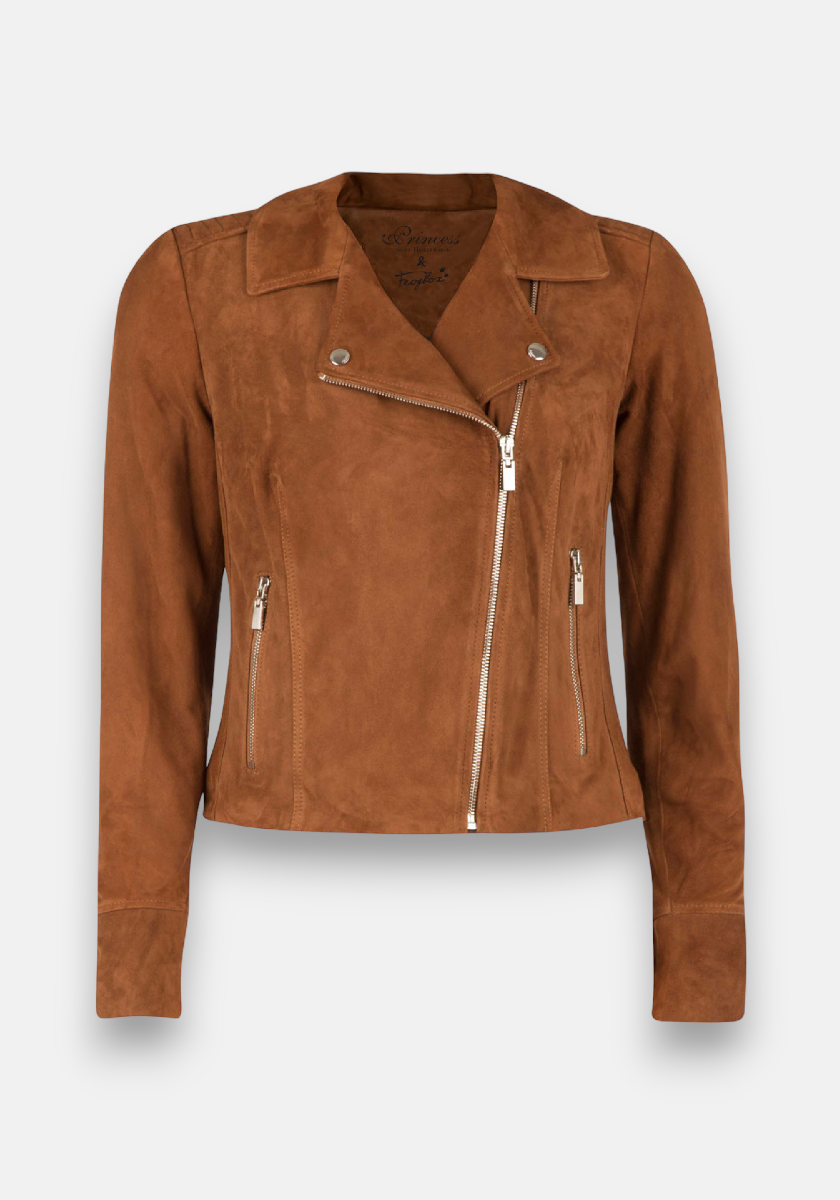 Wildlederjacke Suede Biker