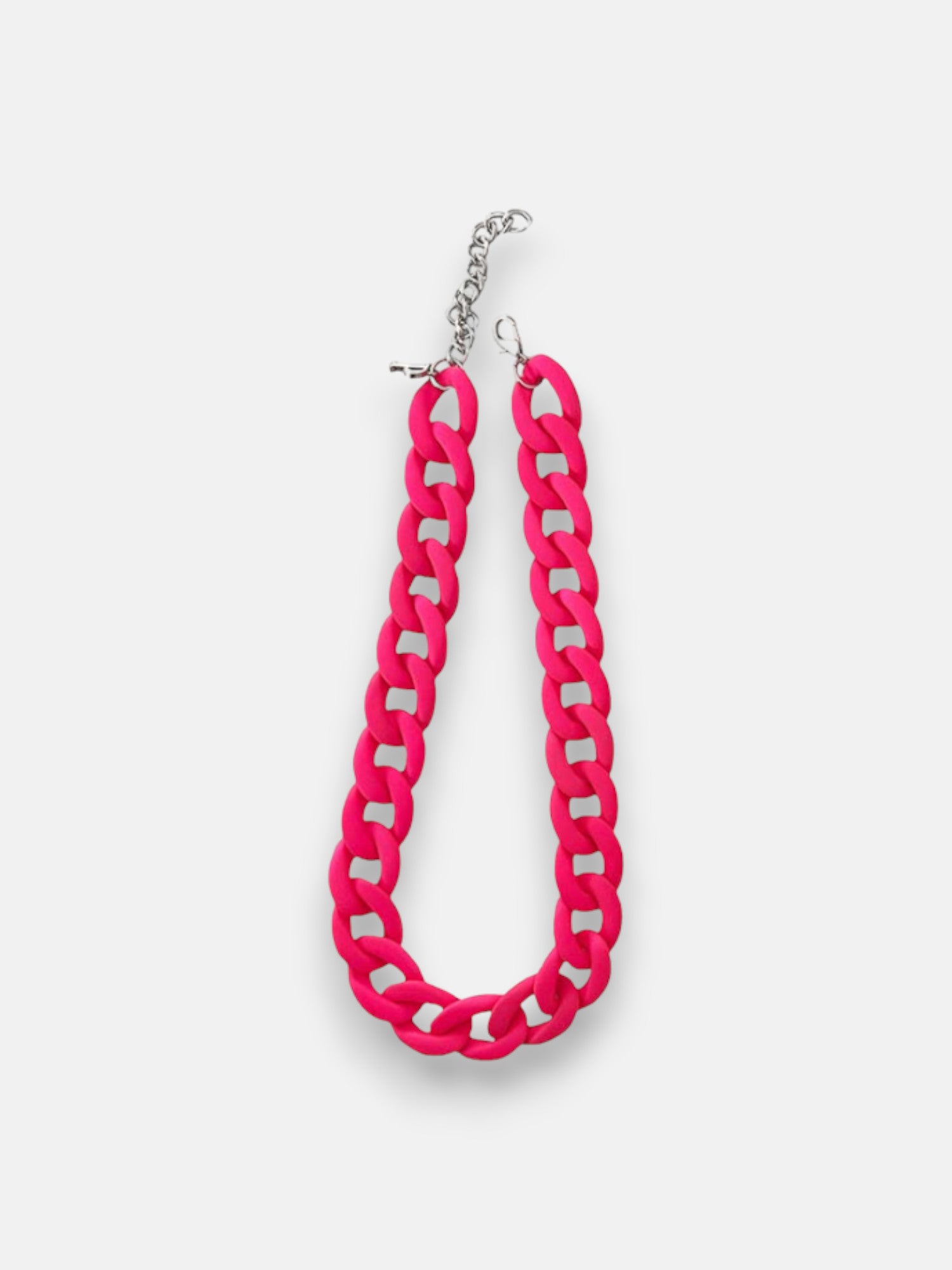 Pinke Neon-Halskette