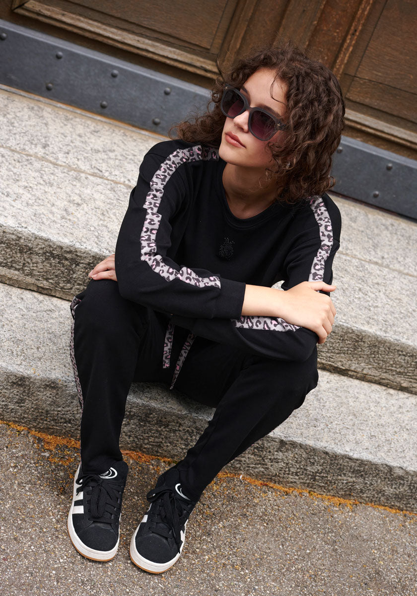 Sweat-shirt minimaliste Leo
