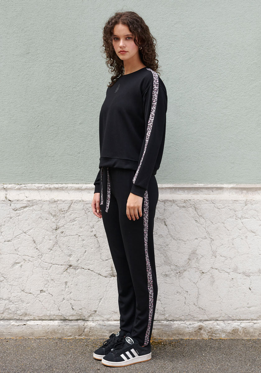 Sweat-shirt minimaliste Leo