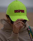 "Inspire" cap made of imitation suede
