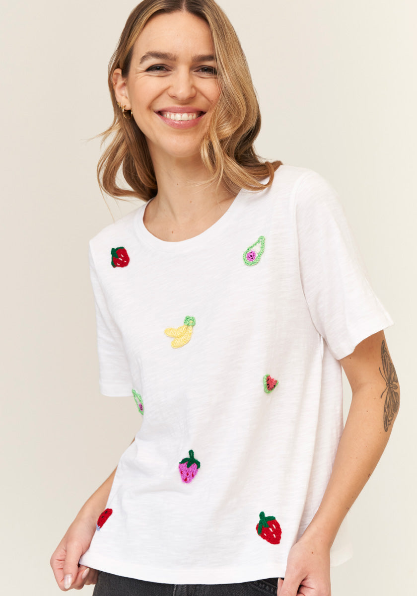 T-Shirt Crochet Tutti Frutti