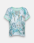 T-shirt fluide palmier