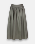 Basic poplin skirt