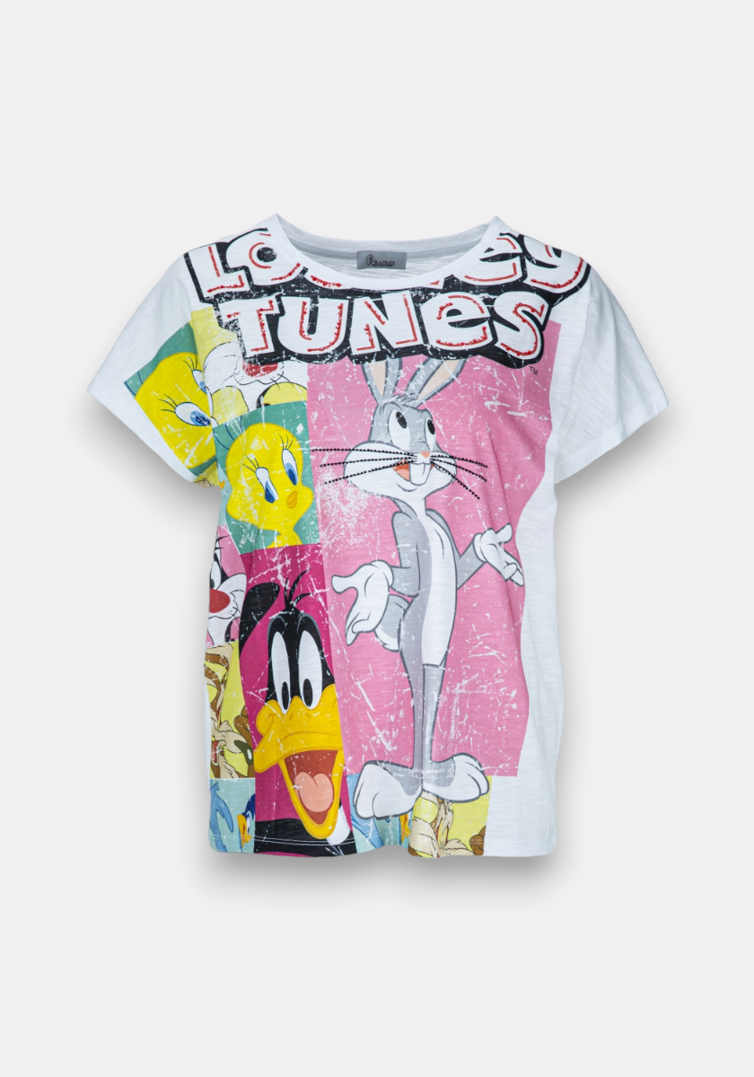 T-shirt Looney Tunes sans manches