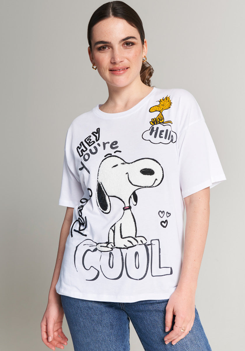 T-shirt cool Snoopy
