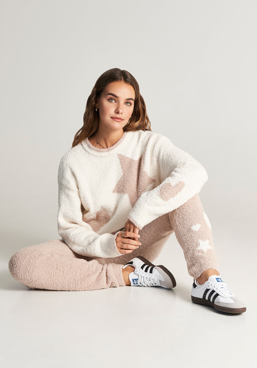 teddy fleece sweater