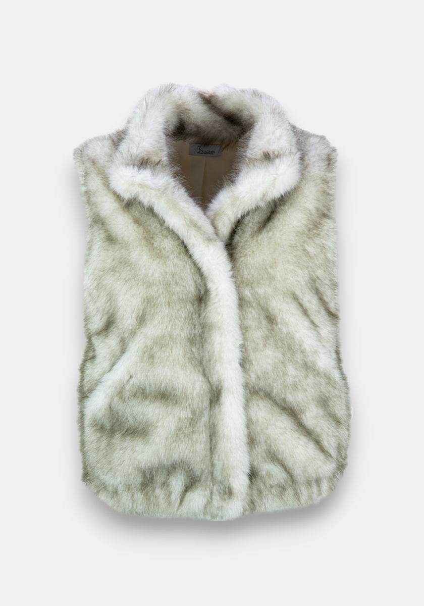 Gilet en imitation fourrure