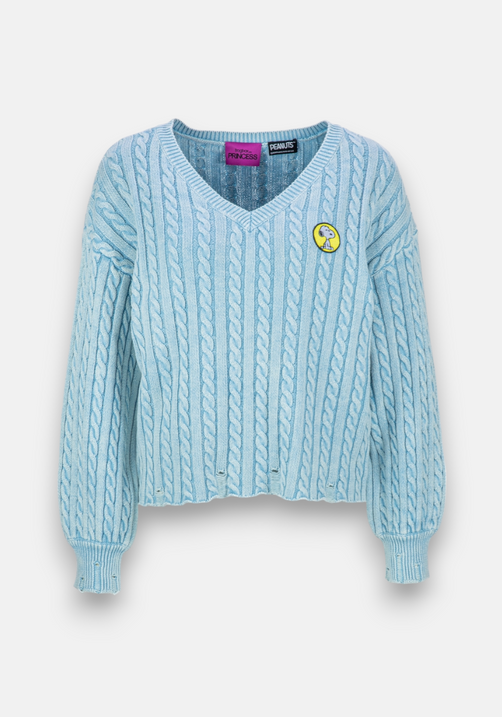Peanuts Shopper aus Canvas mit PEANUTS-Muster
