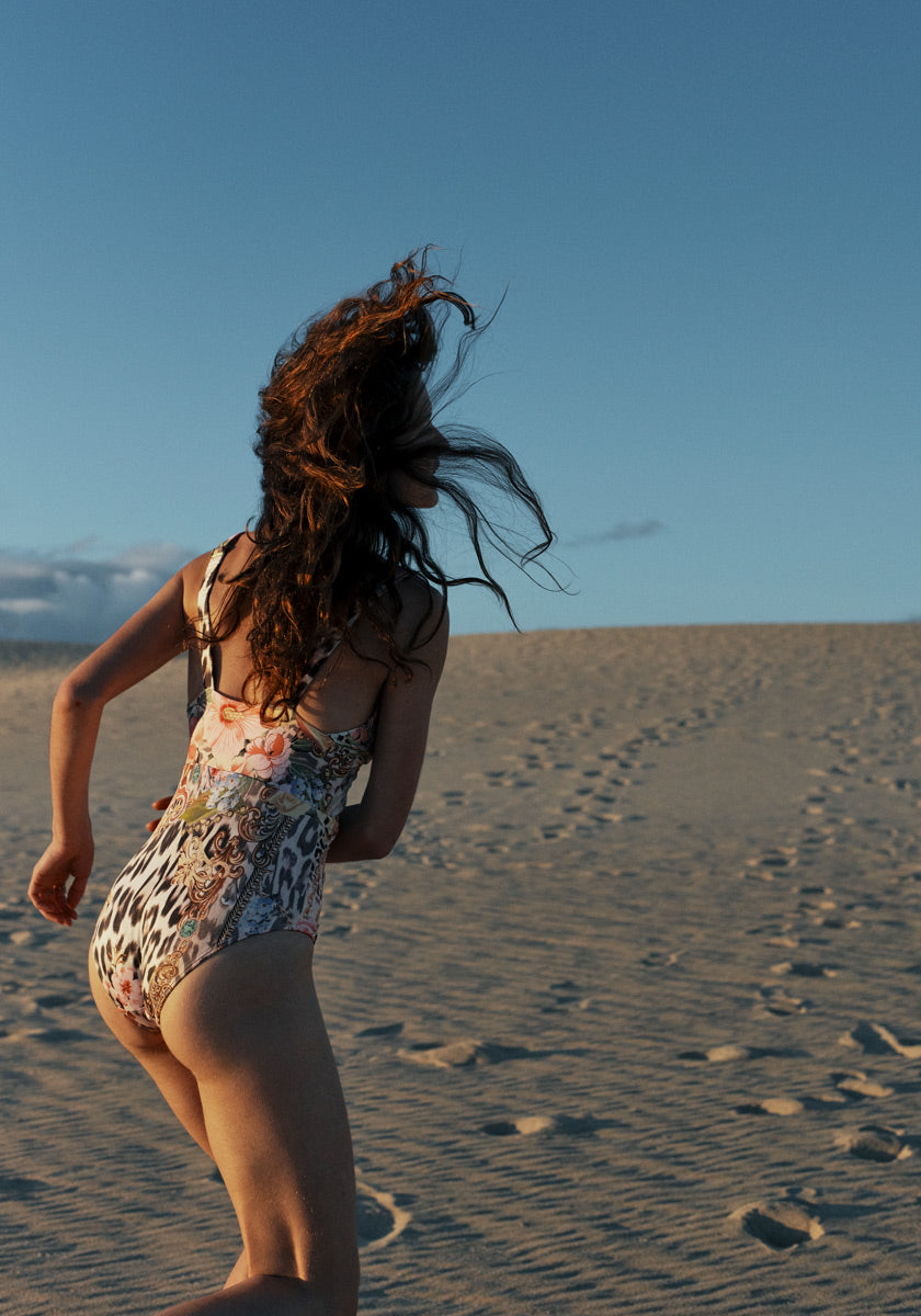 Leo-Flower swimsuit