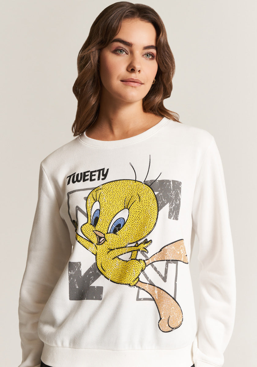 White Sweatshirt Tweety