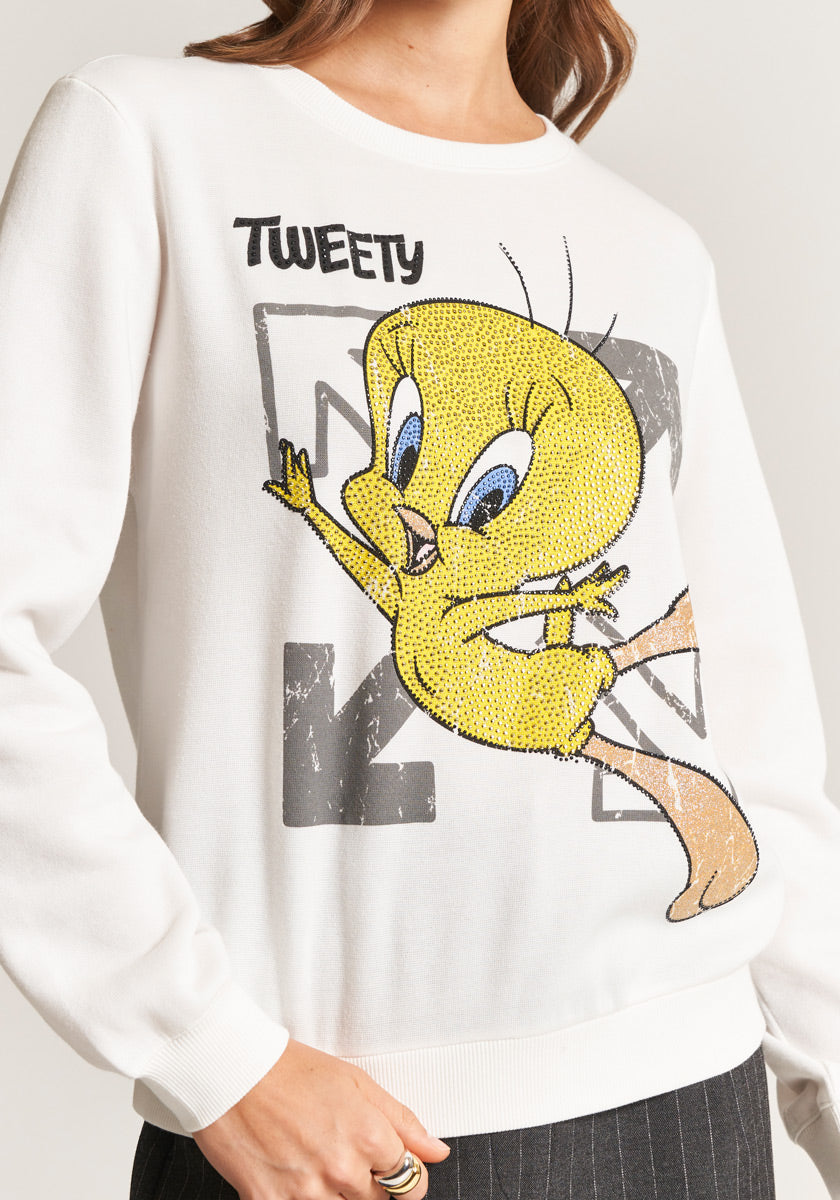 White Sweatshirt Tweety