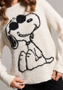 Cozy Snoopy Knitted Sweater