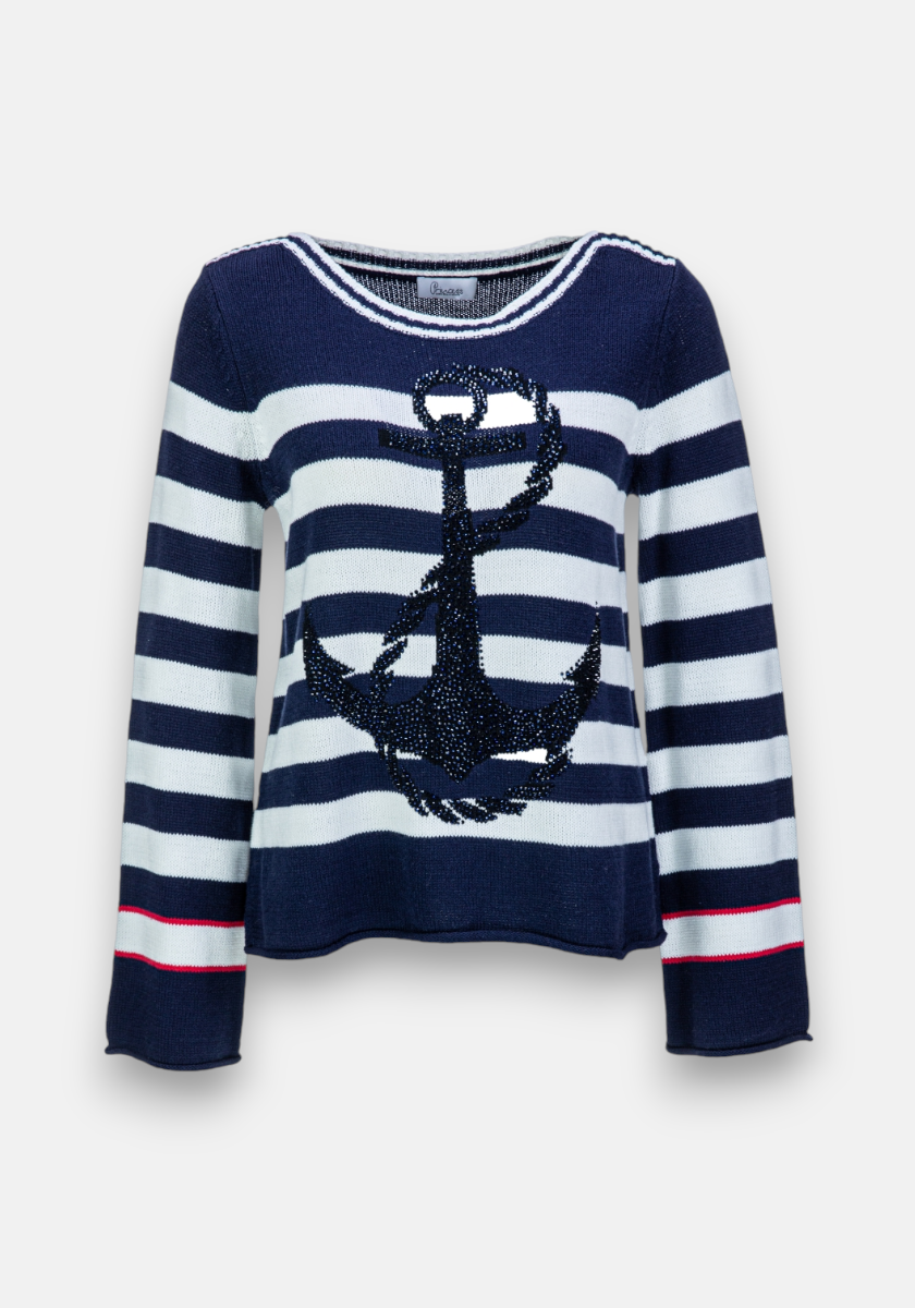 Striped Sweater Anchor