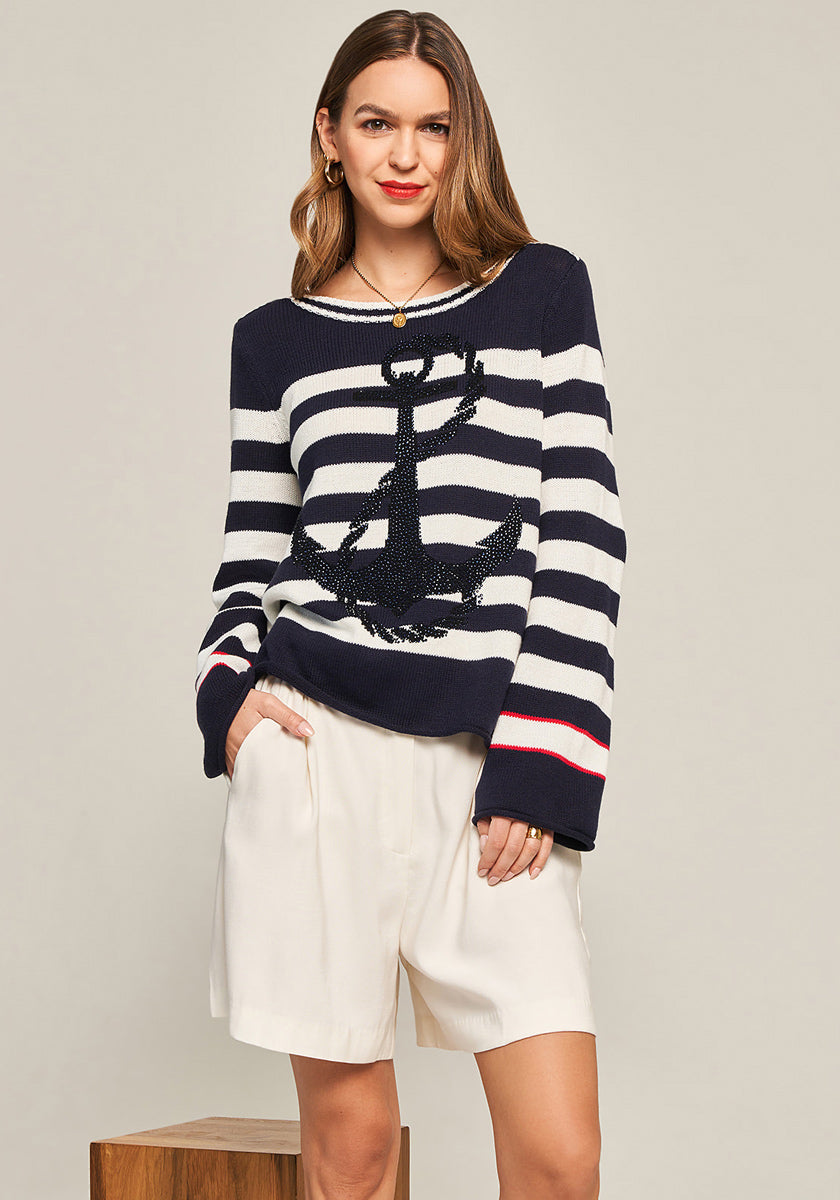 Striped Sweater Anchor
