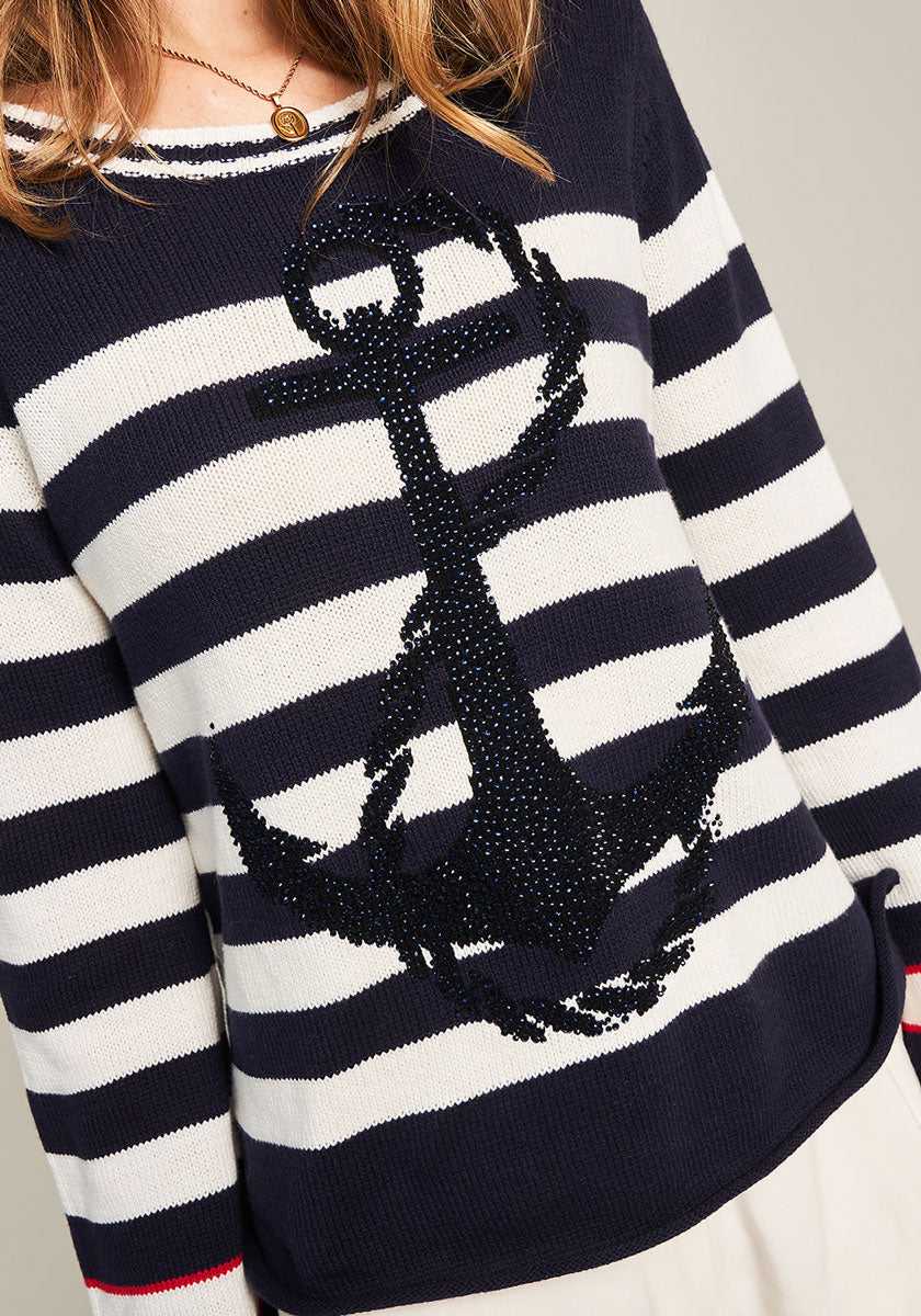 Striped Sweater Anchor