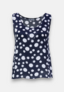 top with dots