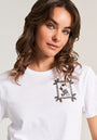 Snoopy Cool Joe T-shirt with rhinestones