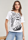 T-Shirt Jazz Club Cat