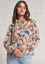 Chemisier chemise papillon
