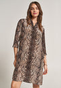 Snake Blusenkleid