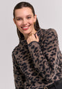 Leo sweater with lurex threads
