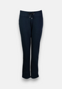 A pair of black Princess Goes Hollywood Jogginghose Baumwolle with a drawstring waistband and cuffed hems, shown flat on a white background. Featuring a relaxed Regular Fit, the pants look soft and comfortable.