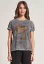 Grey T-Shirt Woodstock