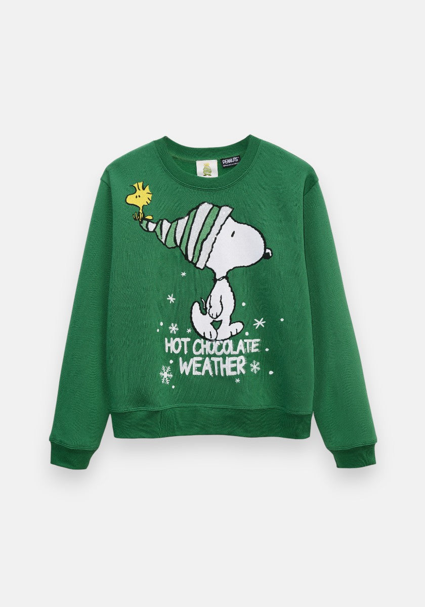 Red Sweaty Snoopy Hot Chocolate Weather | Princess Goes Hollywood