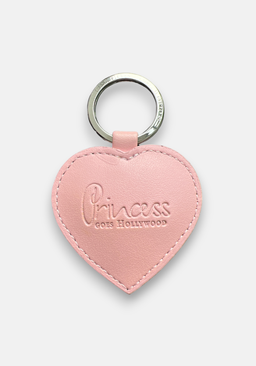 Porte-clés coeur bébé rose