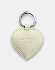 Keychain heart off-white