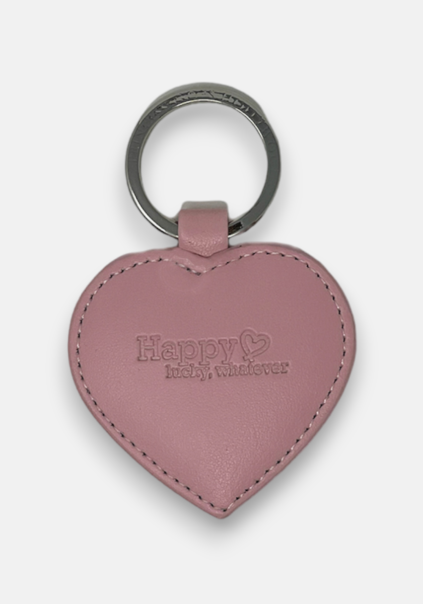 Porte-clés coeur bébé rose