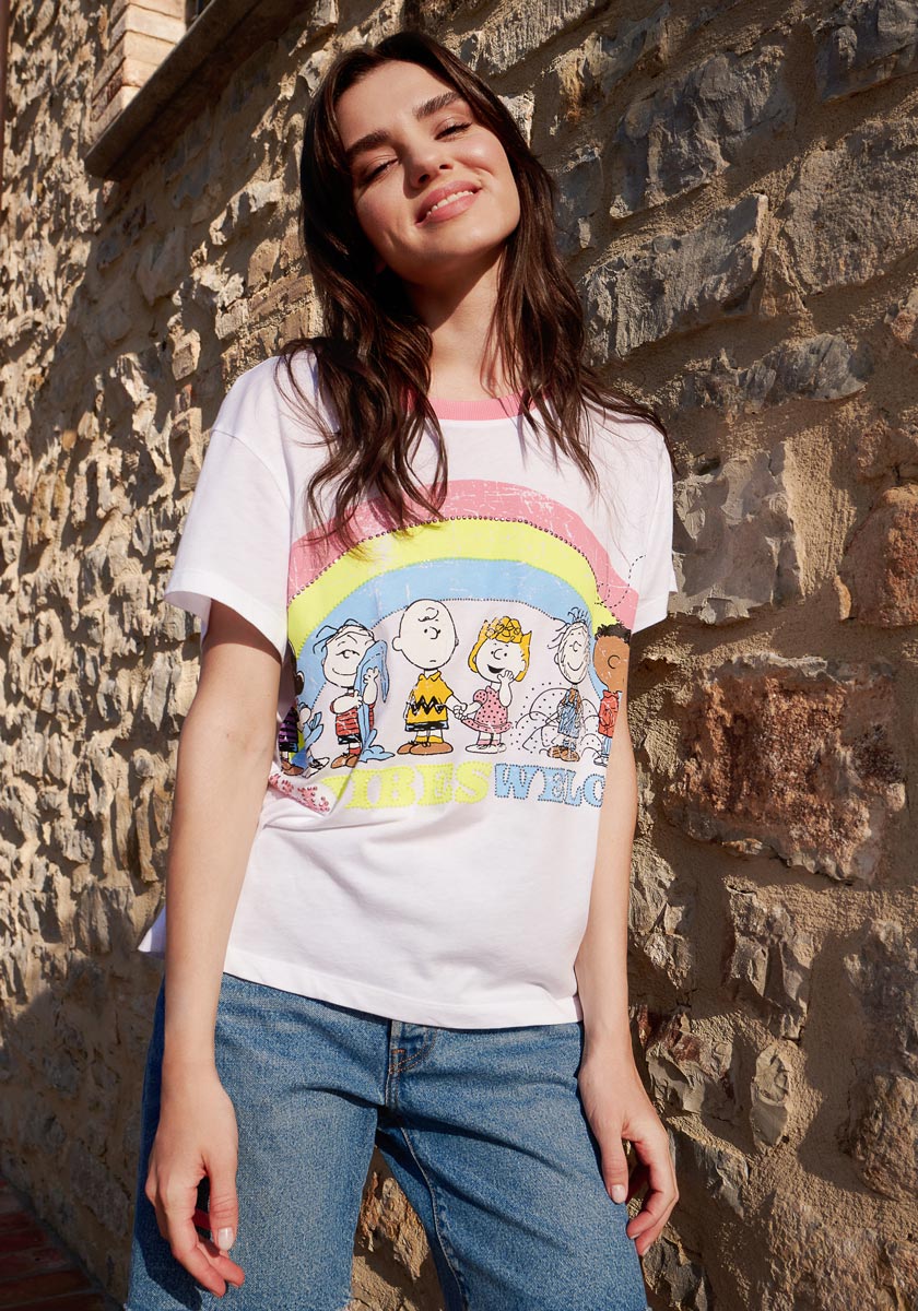 Peanuts T-Shirt &quot;Vibes Welcome&quot;