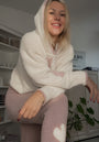 pink teddy fleece pants